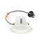 Westinghouse Recessed Down-Light LED Dimmablemable 10W 120V Clear Temp Select 4In White 5243000 - alternate 1